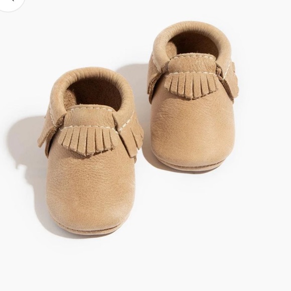 Freshly Picked Other - Freshly Picked Weathered Brown Moccasin Baby Shoe